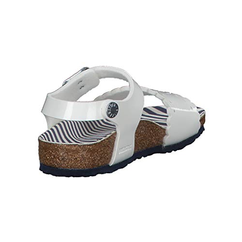 Sandales enfant Birkenstock RISA blanches pour les vacances d été - 6