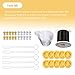 Jeteven 59 Pcs Silicone Casting Molds Resin Jewelry Molds,Resin Jewelry Making Kit Epoxy Resin Mold Including Pendant, Bracelet, Earring, Ring Molds