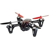 HUBSAN X4 H107C Drone 4 Channel 2.4GHz 6 Axis Gyro RC Quadcopter with 720P HD Camera Mode 2 RTF (720P red Black)