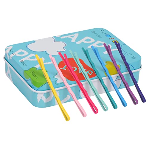Classycoo Hair Bobby Pins 100 Count Bobby Pin for Bun, Premium Bobby Pin for Kids Women Reusable Hair Styling Clips With Cute Storage Box-Suitable for All Hair Types-Colorful (2.12 Inches)