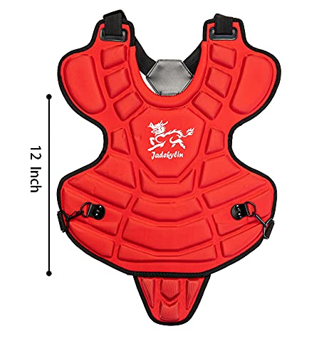 Jadekylin 12" Baseball Catcher Gear Youth Age 5 To 8 (Red) #TOP1