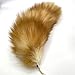 FEXATA Fluffy Fox Tail Fur Keychain Costume Cosplay Accessorie Brown Fox Tail