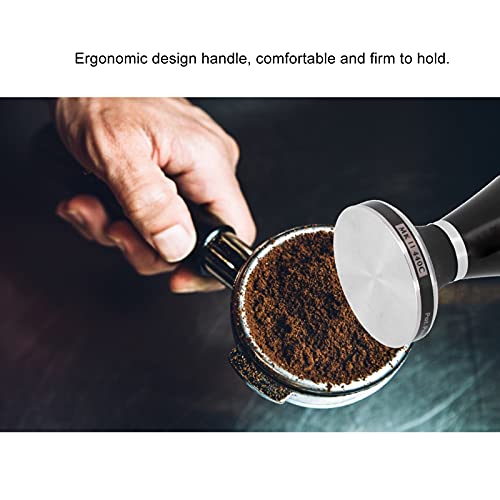 Espresso Tamper, 58.5 Mm / 2.3in Coffee Tamper Con Base Plana De Acero Inoxidable Para Los Amantes Del Café Barista… - Imagen 5