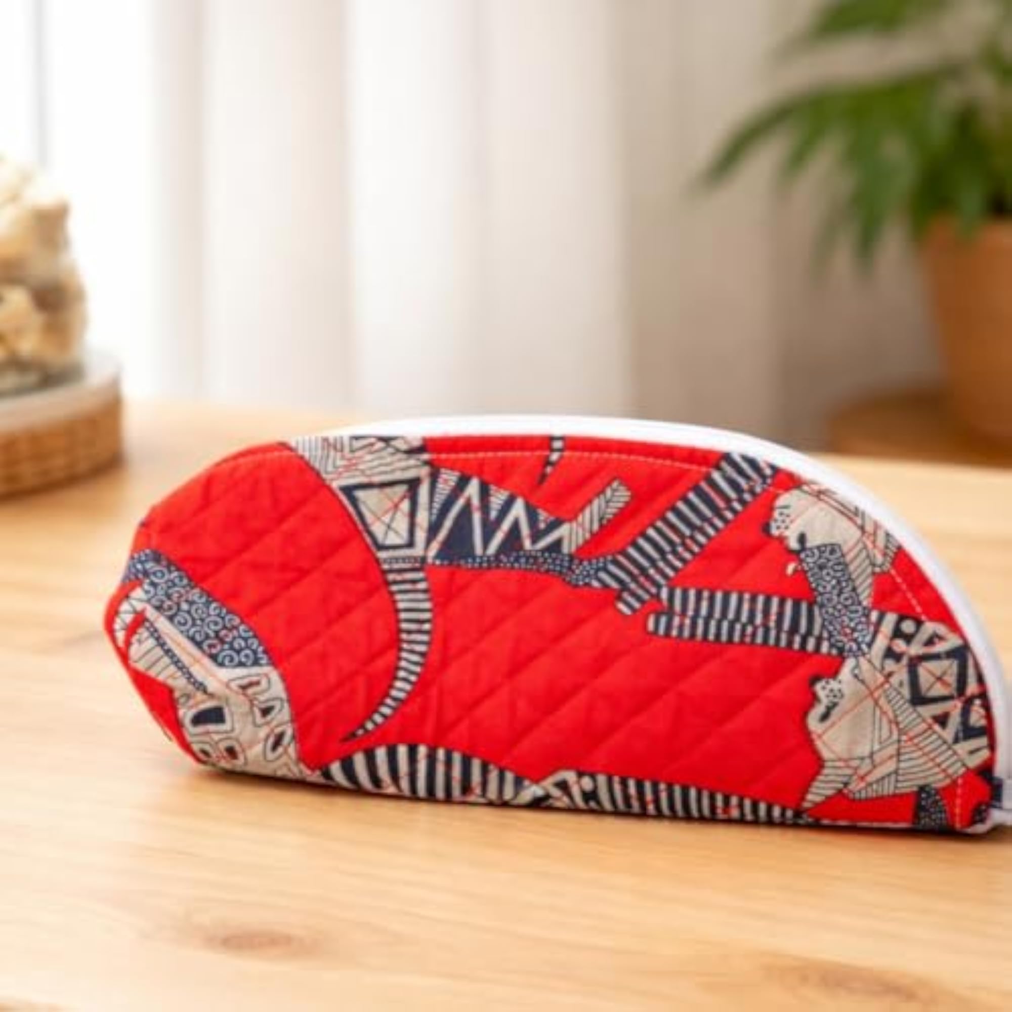 Handcrafted Jaipuri Quilted Cotton Pouch