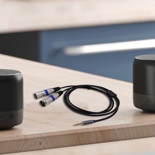 Cable de audio multifunción Lckiioy para eliminar ruidos al conectar PC a altavoces XLR 2