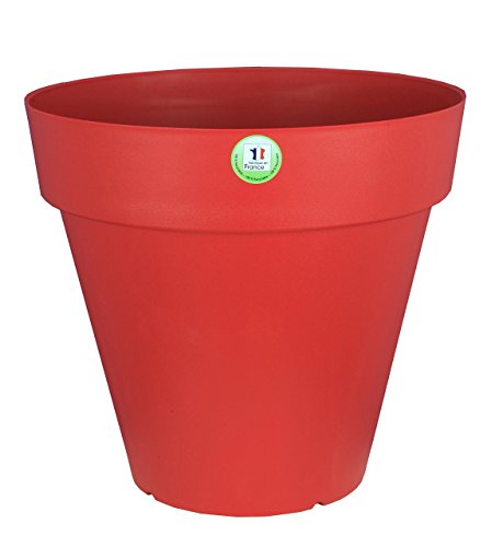 Riviera Pots de fleurs Soleilla Rond Rouge 49 x 49 x 45 cm 49 ml 415056
