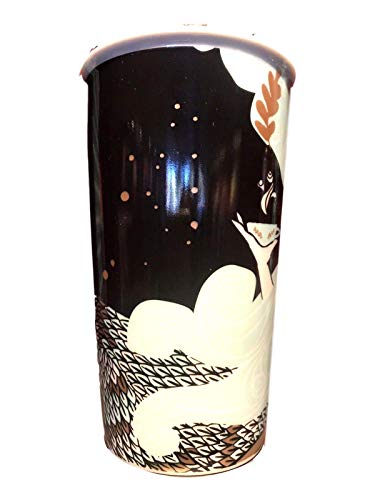 Starbucks 2018 Holiday Mermaid Double Wall Travel Tumbler 12 Oz