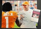 Josh Heupel Signed Tennessee Vols 8x10 Photo Jsa Coa - Autographed College Photos