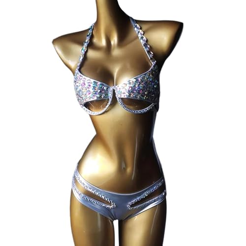 Maillot de bain bandes réglables résolvant le maintien du dos nu de plage