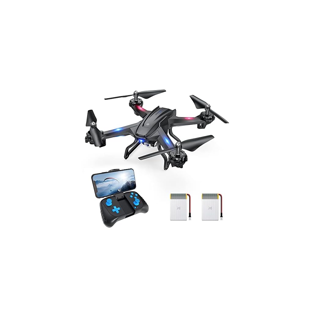 UranHub-Drone-with-Camera-for-Adults-HD-2K-Live-Video-Drone-for-Beginners-and-Kids-wGesture-Control-Voice-Control-Altitude-Hold-Headless-Mode-2-Batteries-Compatible-with-VR-Glasses