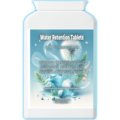 Diuretics for Water Retention Strongest Natural Diuretic Formula - Fluid Balance - Extra Strong Water Retention Tablets Women & Men - Clean Capsule 90 Pills - Swollen Feet, Legs Ankles - Weight Loss