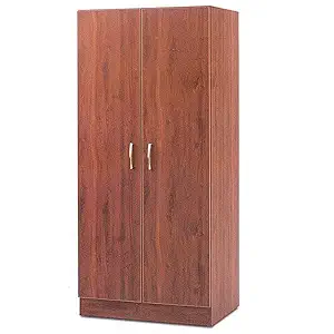 Lakdi The Furniture Co Home & Living Room Furniture Stronge Wooden Wardrobe 2 Door with Smooth Surface Wooden Polish Finish (DOL-511)