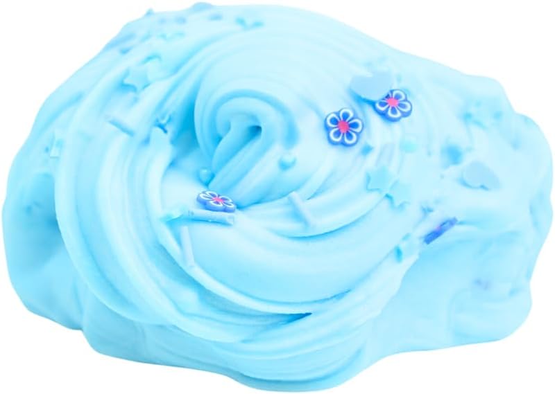 Baby Blue Butter Slime (SCENTED) | Handmade Slime | Hippocampe Slimes (4OZ)