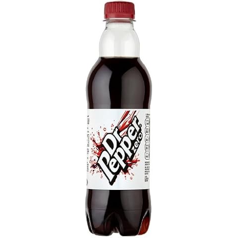 Dr Pepper Zero Soft Drink Bottle 500 ml(Pack of 12) Cover