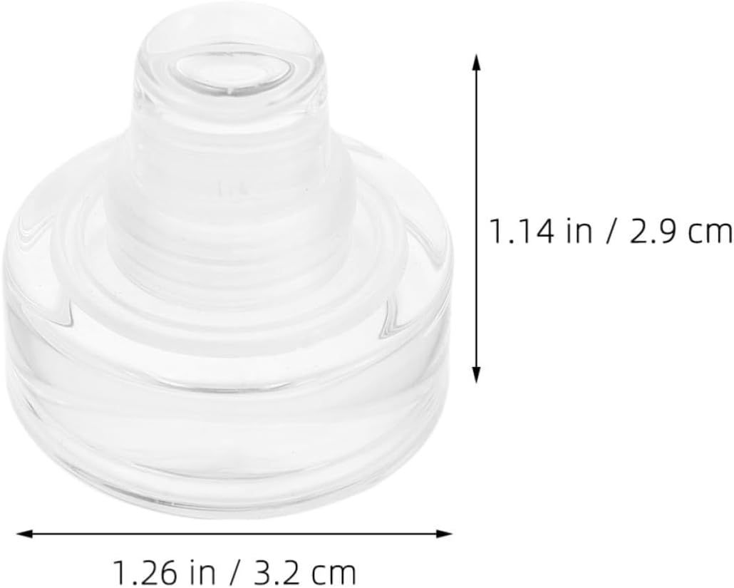 Wine Bottle Stoppers with Airtight Environment Reusable 12pcs T-shaped Glass and Silicone Bottle Sealer for Cafés and Clubs