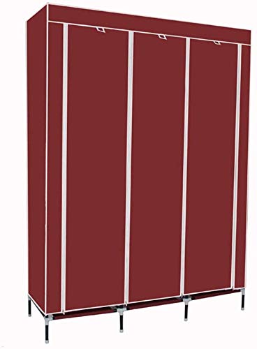 Armario de almacenamiento gran capacidad con puertas correderas de tela no tejida MU plegable