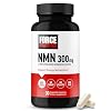 Force Factor NMN Supplement, Nicotinamide Mononucleotide to Support Healthy Aging and Energy Metabolism, Boosts NAD+ Levels, No Gelatin, Non-GMO, 30 Vegetable Capsules