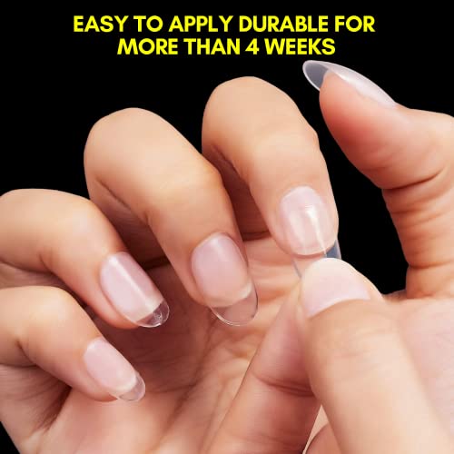 Makartt Nail Tips,Short Oval,Clear,500Pcs 10 Sizes,Full Cover,Press On Nails For Easy Nail Extension Manicure Soak Off Fake Nails Acrylic Nails False Nails For Gel Polish Nail Art Nail Salon Diy Nails #TOP1
