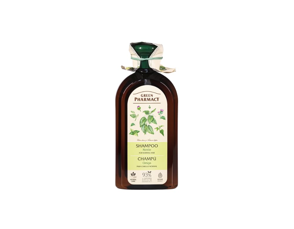 Green Pharmacy Nettle Extract Vegan Shampoo for Normal Hair 350ml