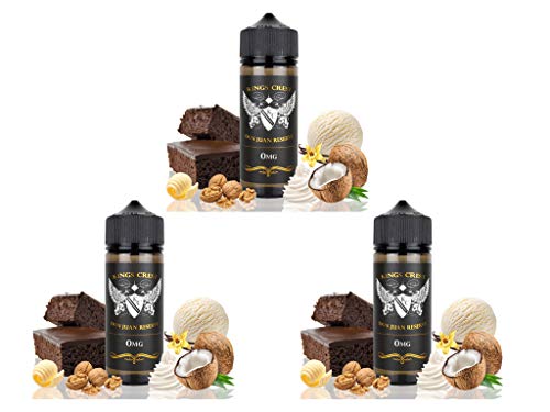 ELIQUID KING CREST- DON JUAN RESERVE - PACK DE 3 UNIDADES - SIN NICOTINA (300ML EN TOTAL) Cover