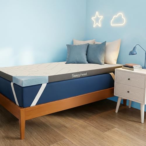 Sleepyhead Twin XL 2 Inch Premium Gel Mattress Topper –...