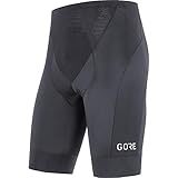 gore bike wear power trail - mtb shorts mit polster GORE C5 Short Tights+, Größe: M, Farbe: Schwarz, 100441