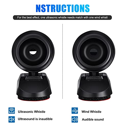 image for Frienda 10 Pcs Deer Whistles Horns Deer Avoids Collisions Vehicles Win