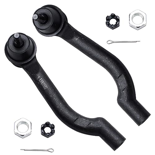 Image of Detroit Axle - 8pc Front End Suspension Kit for 08-13 Nissan Rogue, 14-15 Rogue Select, 2 Lower Control Arms w /Ball Joint 4 Tie Rod Ends 2 Boots 2008 2009 2010 2011 2012 2013 2014 2015 Replacement