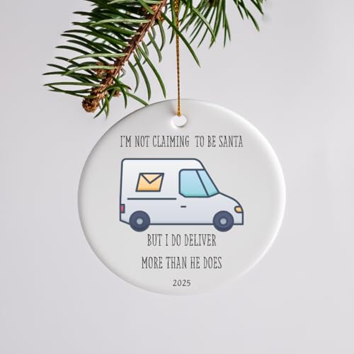 Mailman Christmas Ornament