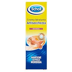 Scholl Crema Idratante Antisecchezza, Crema Piedi con Leggera Azione Esfoliante per Pelle Secca e Dura, Rapido Assorbimento ed Effetto Duraturo, 75 ml