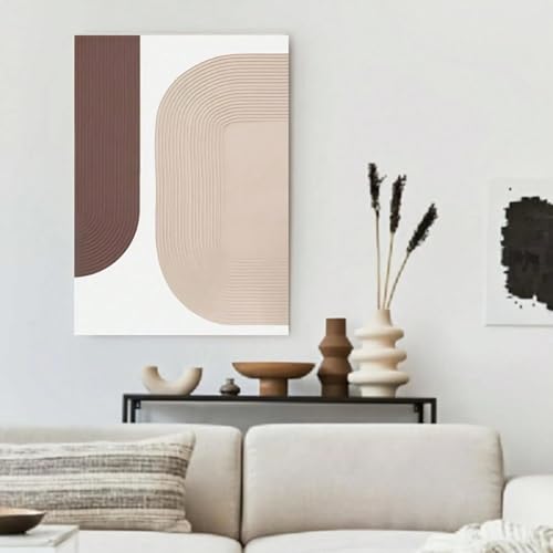 Cuadro bohemio moderno para transformar paredes vacías con arte abstracto 3