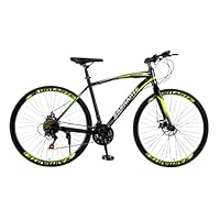 Amazon | ロードバイク、高炭素鋼フレーム、内部ケーブル配線