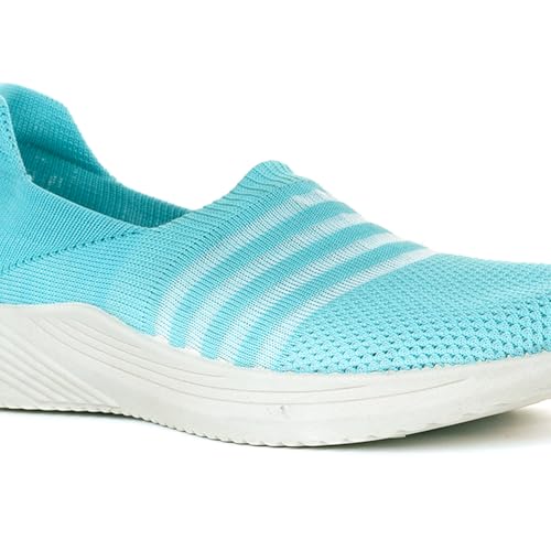 Image of Khadim's 6780146 Stylish Lightweight All-Day Comfort & Breathable Durable Fitness Slip-On Sports Shoes for Women