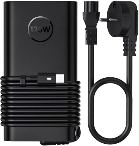 130W USB C Laptop Netzteil Ladegerät Ladekabel für Dell XPS 15 9500 9510 9520 9575 17 9700 9710