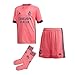 Real Madrid Adidas 2020/21 Maillot officiel complet pour enfant, rose, 98 (2/3 ans) FQ7494 Taille unique
