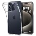 Produktbild Spigen Liquid Crystal Hülle Kompatibel mit iPhone 15 Pro Max -Crystal Clear