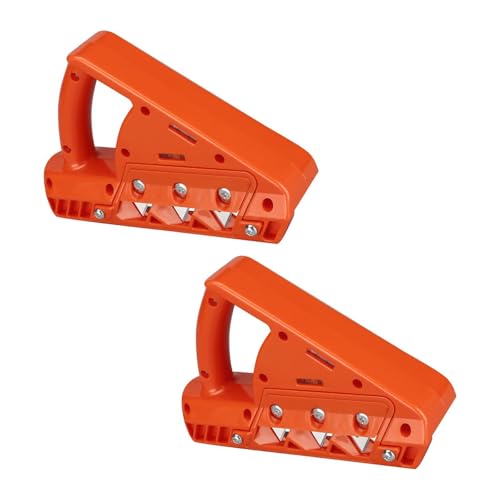 Gralara 2 Raboteuses D'angle pour Plaques de Plâtre, Outils de Coupe Légers à 45 et 60 Degrés