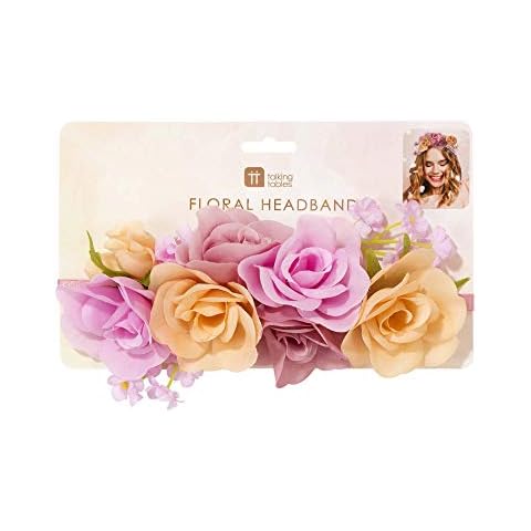 Floral Headband for Bridal Showers and Festivals Cover