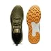 PUMA Mens Reflect Lite Trail Running Shoe, Olive Green-Putty-Clementine, 11