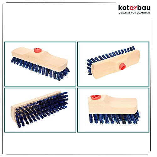 KOTARBAU® Reinigungsbürste 230mm Kehrbesen PVC Terassenbesen Straßenbesen zum Reinigen von Fußböden Schwer zugängigen Stellen – Bild 7