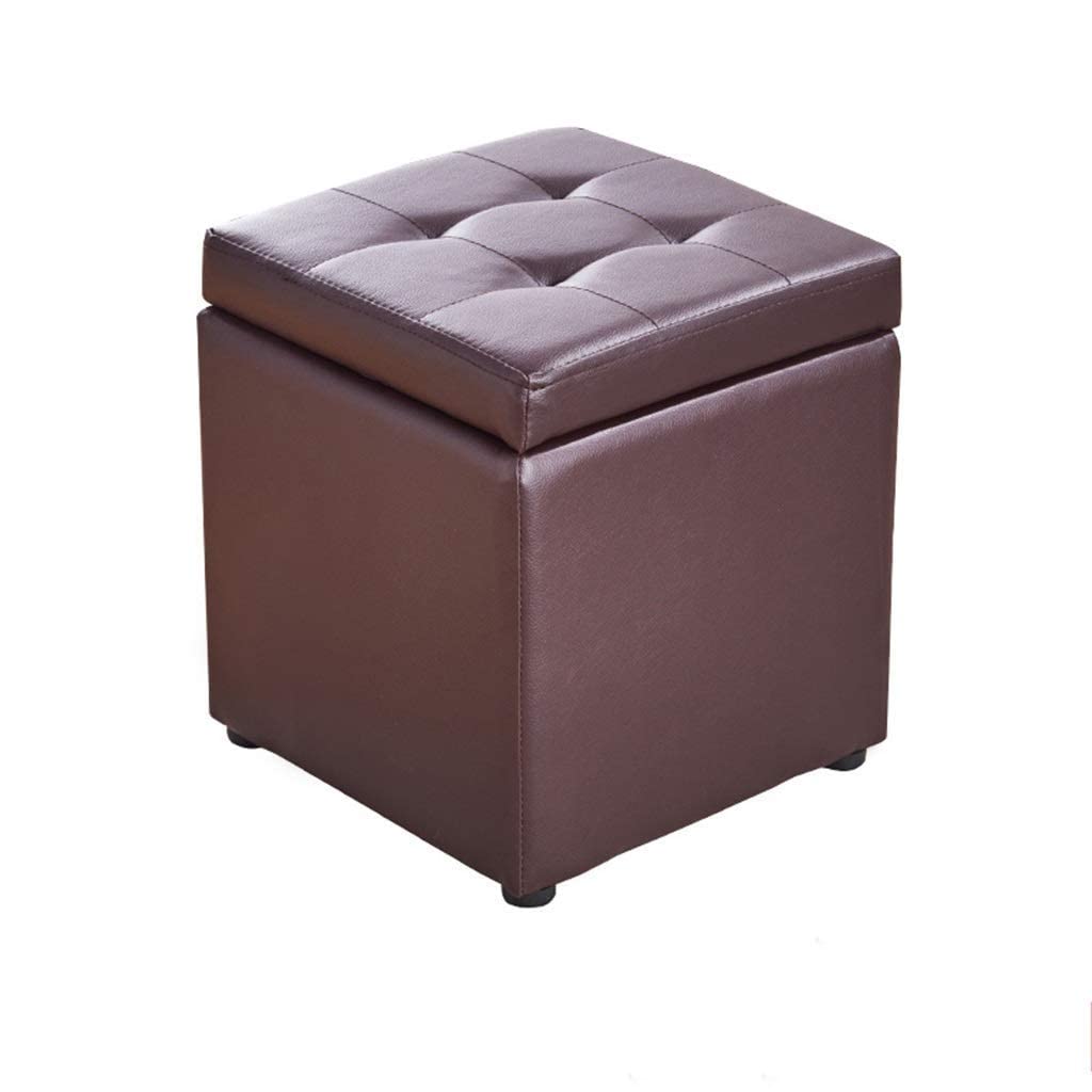 Tabouret repose-pieds en cuir pour une coiffeuse d'angle élégante