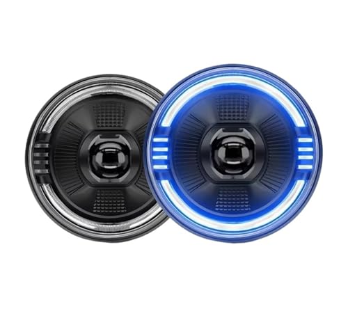 Phares LED Ronds De 7 Pouces à triple fonction DRL et clignotants pour optimiser la conduite