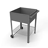 Acero galvanizado, recubrimiento de pintura en polvo.