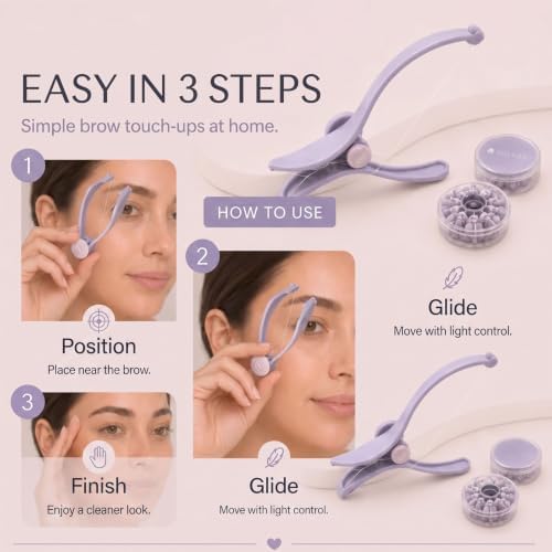 Volvox Threading Hair Removal - Facial and Body Hair Threader System for Eyebrow, Upper Lip and Chin — view 3