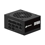 CORSAIR SF850 (2024) Fully Modular Low Noise 80 PLUS Platinum ATX Power Supply – ATX 3.1 Compliant – PCIe 5.1 Ready – SFX-to-ATX Bracket Included – Black
