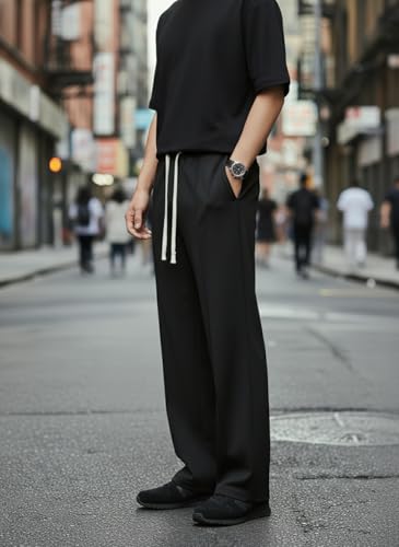 Image of Mack Jonney Men's Solid Track Pants | Solid Design | Regular Fit | Casual & Athleisure Wear |Pack of 1-MMJ-1