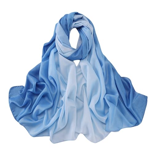 RARITYUS Fashion Gradient Color Hijab Scarf for Women Glitter Modal Instant Muslim Islamic Hijab Head Wraps Long Shawls2