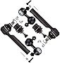 SOSOPART 6pc Set Front Suspension Kit Lower Ball Joint Sway Bars Outer Tie Rod End Replacement for Subaru for Forester for Impreza for Legacy for Outback