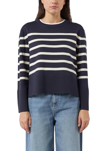 comma Pullover gestreift