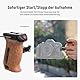 NEEWER Side Handle Holz Seitengriff mit Fernauslöser für Aufnahme Start/Stopp, NATO Klemme 1/4 und 3/8 Gewinde vertikale Einstellung Kompatibel mit SmallRig Camera Cage Sony Fujifilm Panasonic CA123
